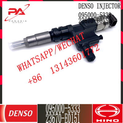 HINO 23670-E0151 . के लिए DENSO डीजल कॉमन रेल इंजेक्टर 095000-5333